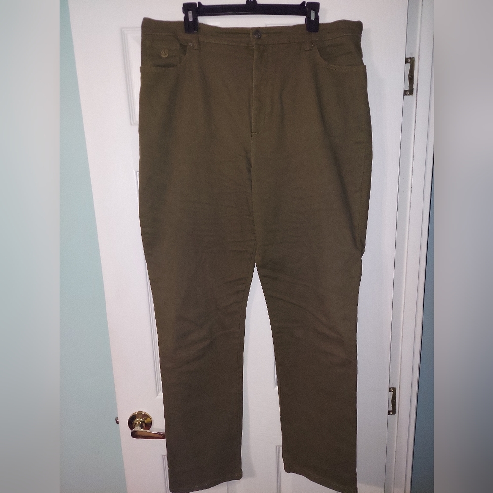 Gloria Vanderbilt jeans olive 18 Tall